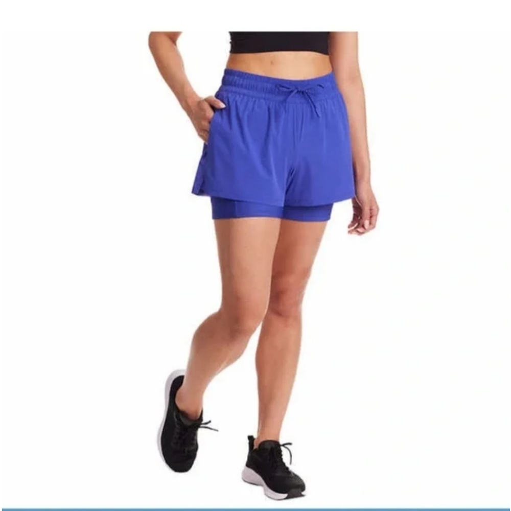 COPY - Spyder 2 in 1 active short Xl
